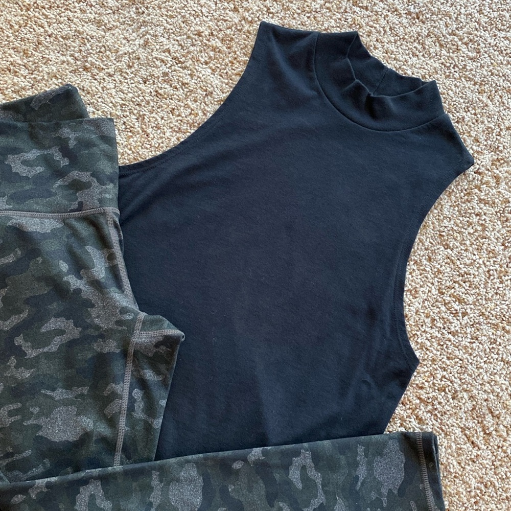 Brooke Ence Mock Neck Tank Top